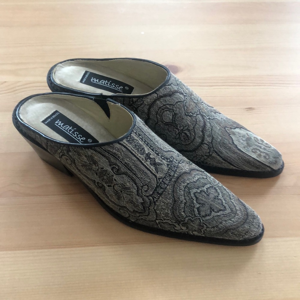 Matisse Jacquard Dress Slippers